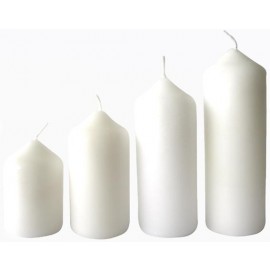 Adventná sviečka ø4m PROVENCE 4 velikosti biela