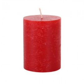 Rustikálna sviečka 10cm PROVENCE červená