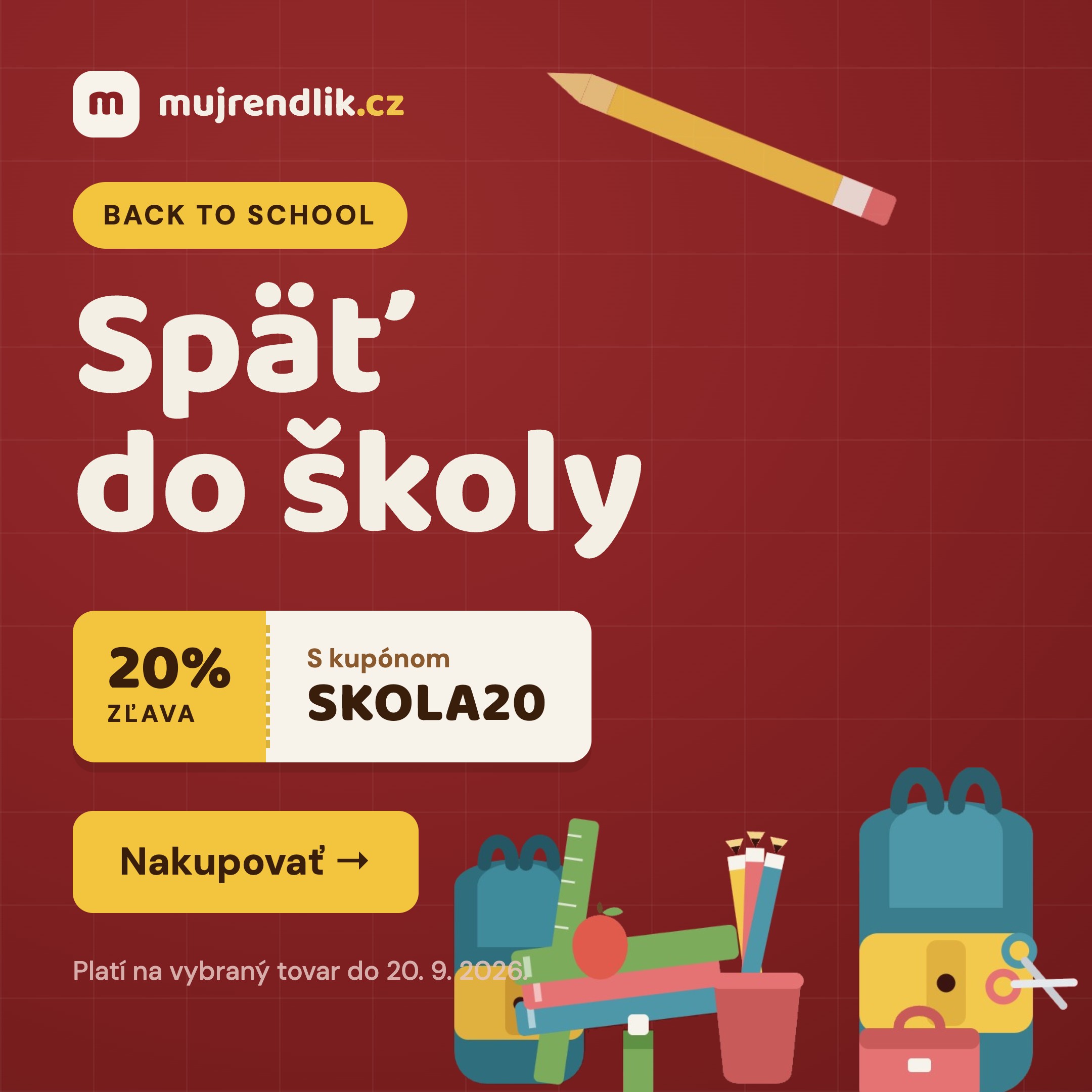 banner na akcie