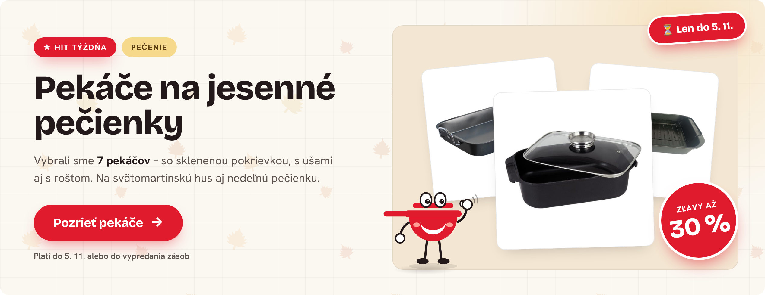 Pekáče na pečínky