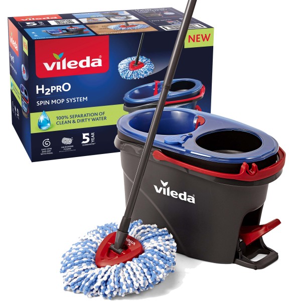 VILEDA H2prO strapcový rotačný mop