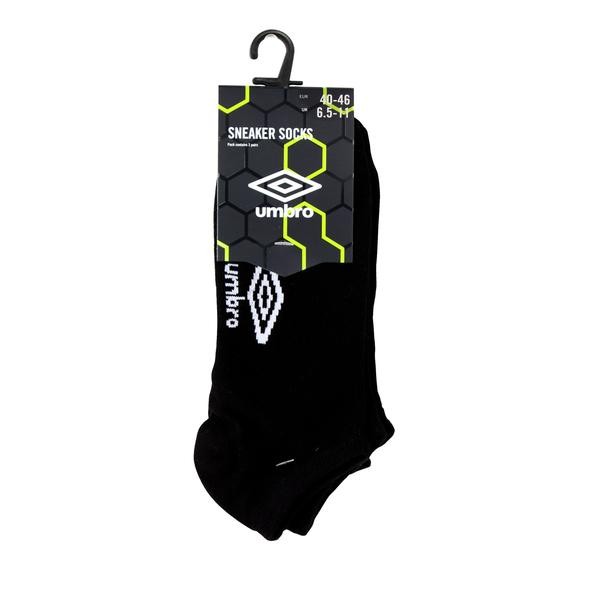 Športové ponožky čierne 40-46 UMBRO 3 páry