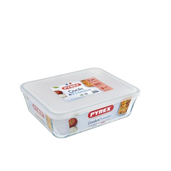 Sklenená misa PYREX 2,6L, 24x19x8cm