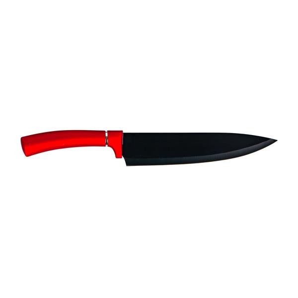 Kuchársky nôž KITCHISIMO Rosso nepriľnavý povrch