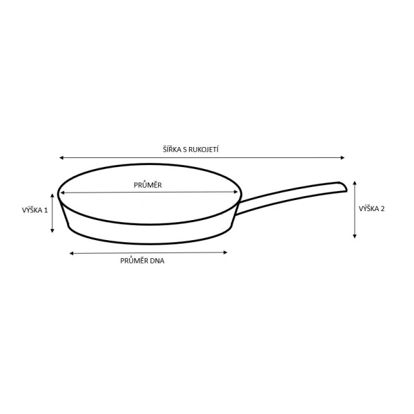 Nerezová panvica WOK KITCHISIMO 28cm nepriľnavý povrch