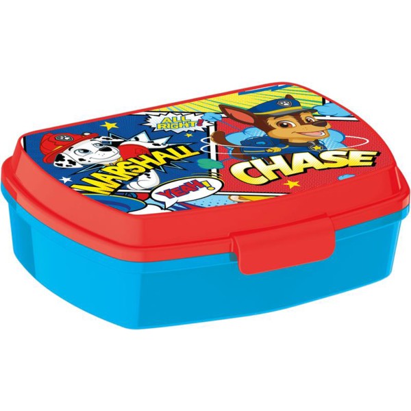 Plastový desiatový box Paw Patrol 17,5x14x5,5cm