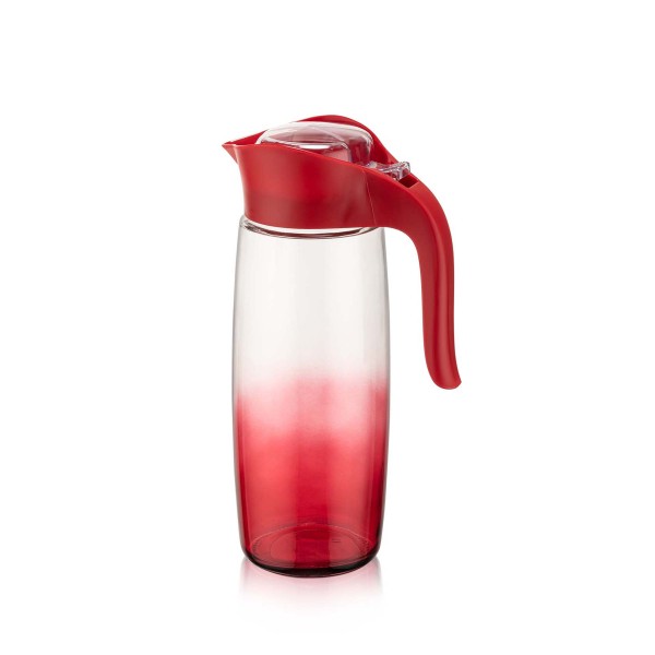 Sklenený džbán s viečkom QLUX 1,5l