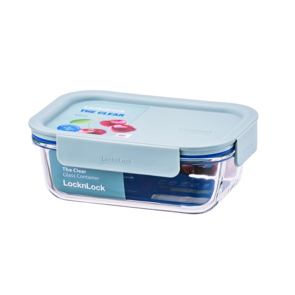 Sklenená zapekacia miska s vekom LOCK 630ml borosilikát