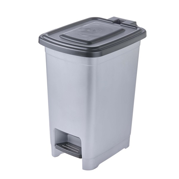 Plastový nášlapný kôš na odpadky KEEEPER 10l