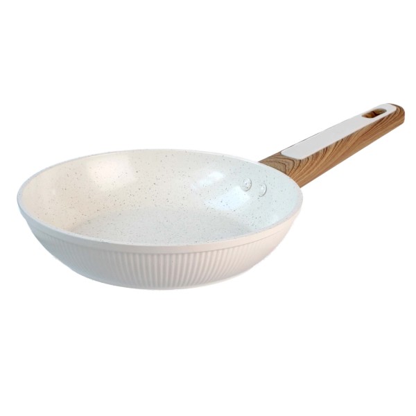 Panvica KITCHISIMO BIANCO 28cm nepriľnavý povrch