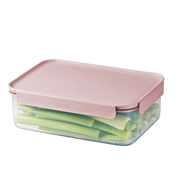 Dóza na potraviny LOCK 2800ml Classic plus pink