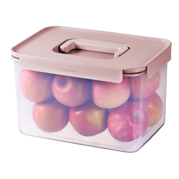 Dóza na potraviny LOCK 6000ml Classic plus pink