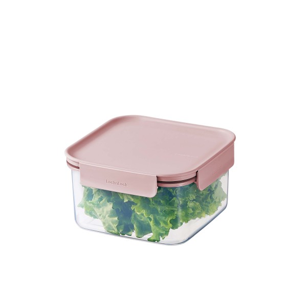 Dóza na potraviny LOCK 1250ml Classic plus pink