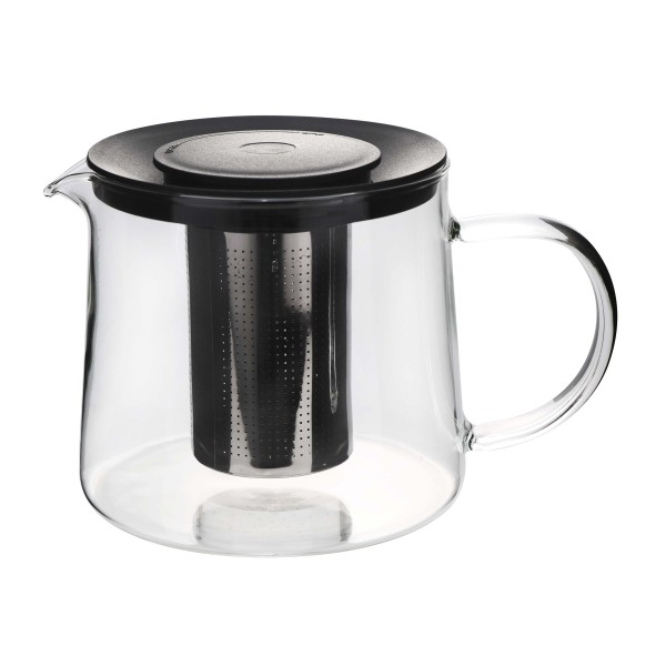 Sklenená kanvica so sitkom KITCHISIMO 1,5l