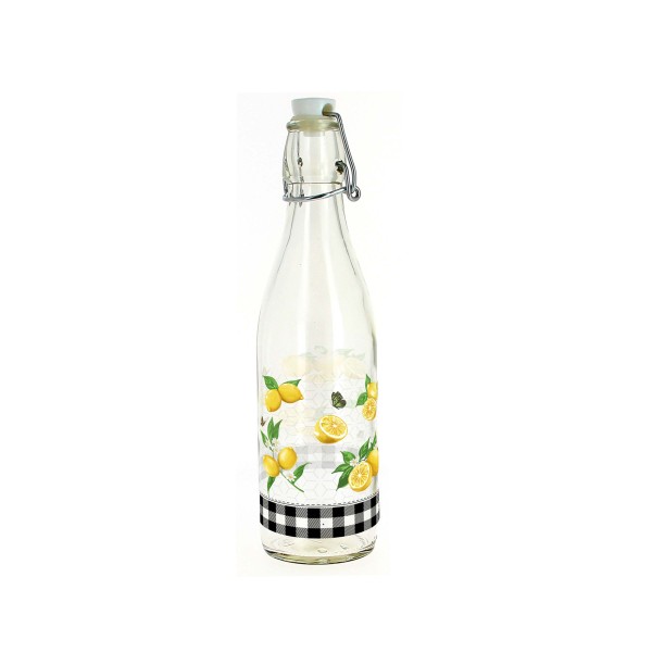 FĽAŠA S PATENTNÝM UZÁVEROM 540 ML CITRÓN