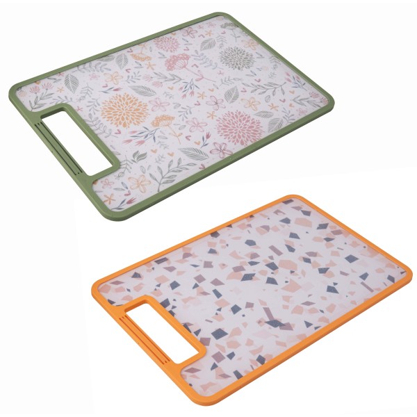 Plastové krájecí prkénko TORO 29,3x19,5cm botanica
