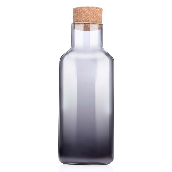 Sklenená fľaša s uzáverom ALPINA 1200ml sivá