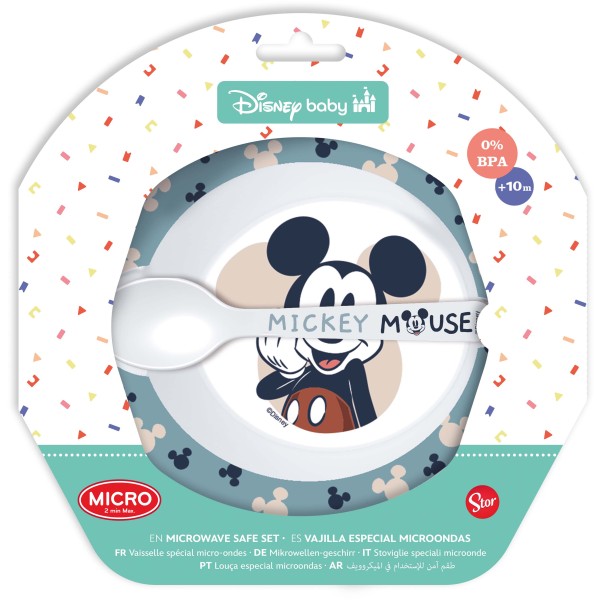 Detská sada riadu MICKEY 2ks
