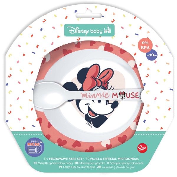 Detská sada riadu MINNIE 2ks
