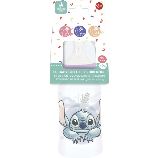 Dojčenská fľaša 240ml STITCH