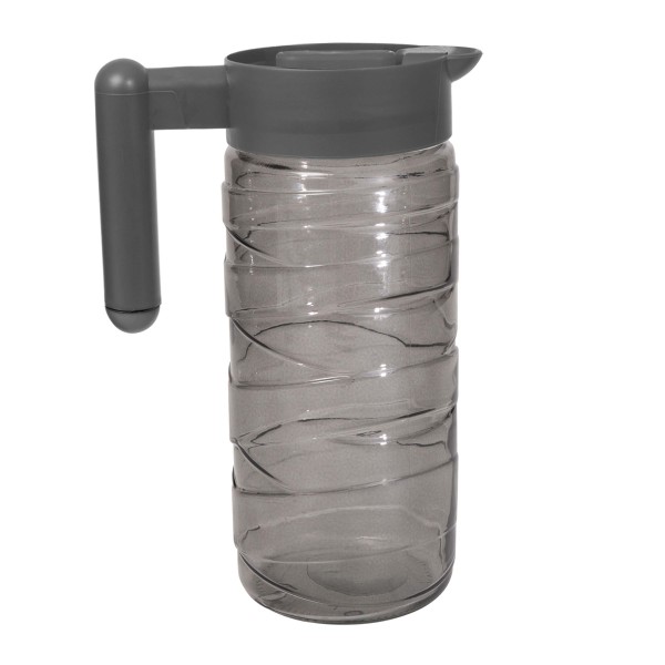 DŽBÁN 1,54 L SIVÝ, SKLO/PLAST