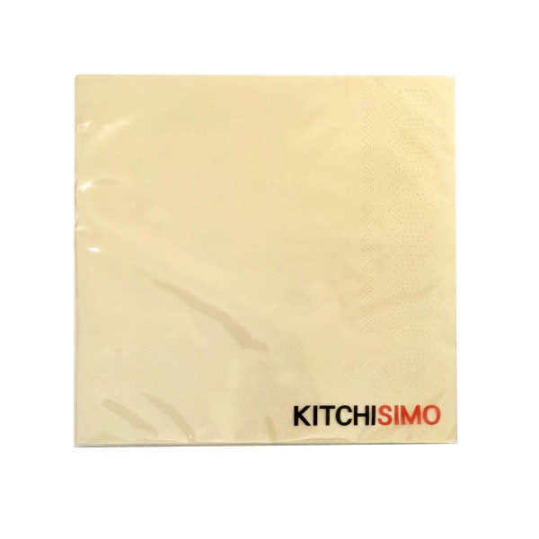 SERVÍTKY KRÉMOVÉ 3-VRSTVOVÉ 33X33 20KS