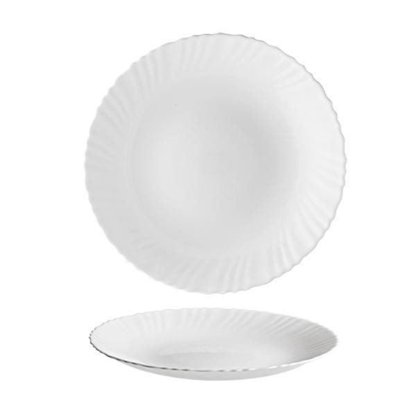 Jedálenský tanier TITAN 24cm opálové sklo