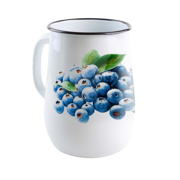 Smaltovaný džbán 2,5l ovocie