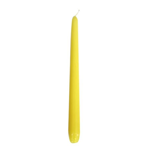 Kónická sviečka 24,5cm PROVENCE žltá
