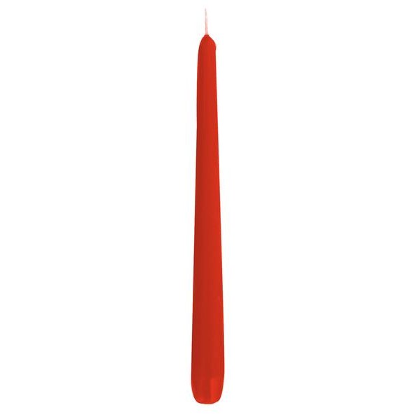 Kónická sviečka 24,5cm PROVENCE svetlo červená