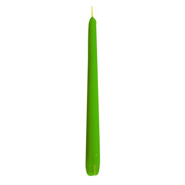 Kónická sviečka 24,5cm PROVENCE svetlo zelená