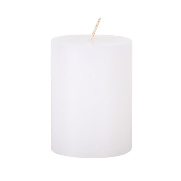 Rustikálna sviečka 10cm PROVENCE biela