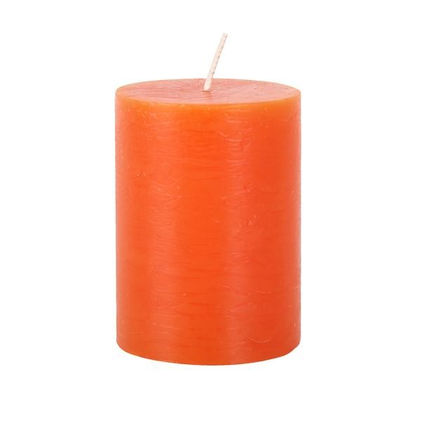 Rustikálna sviečka 10cm PROVENCE oranžová