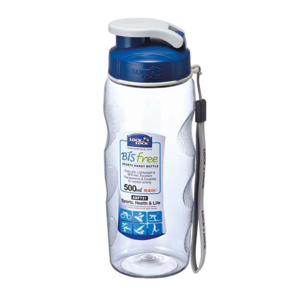 Fľaša na pitie LOCK Bisfree 500ml modrá