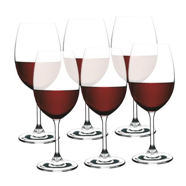 Pohár na víno BOHEMIA CRYSTAL Lara 450ml 6ks
