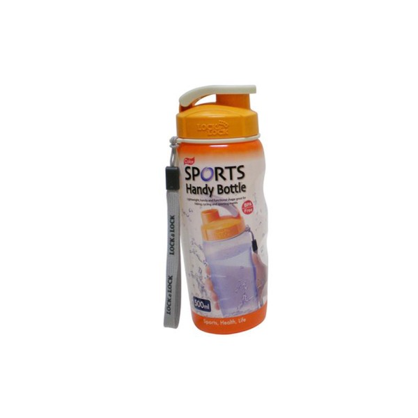 Fľaša na pitie LOCK Sports 500ml oranžová