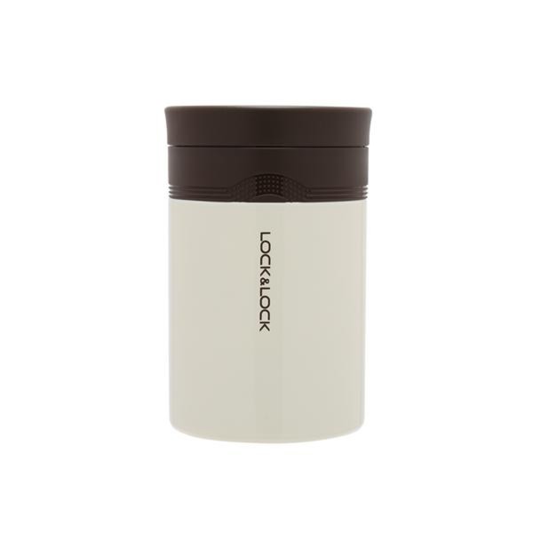 Nerezová termoska na jedlo a pitie LOCK Wave 500ml biela