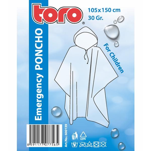 Poncho pláštenka pre deti TORO