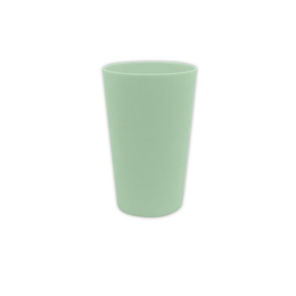Plastový téglik DECORATA 280ml sv.zelený 2ks