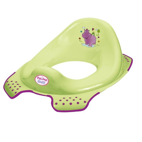 Sedadlo na WC pre deti, Hippo zelené