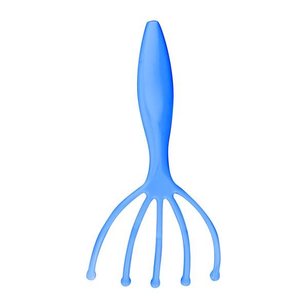 Masážna kefa na hlavu 18cm MIX farieb