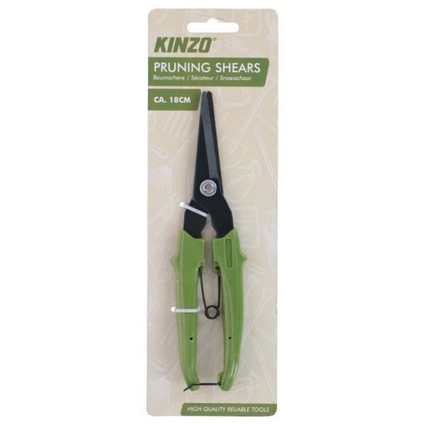 ZÁHRADNÉ NOŽNICE KINZO GARDEN 18CM 18X5X1,5CM