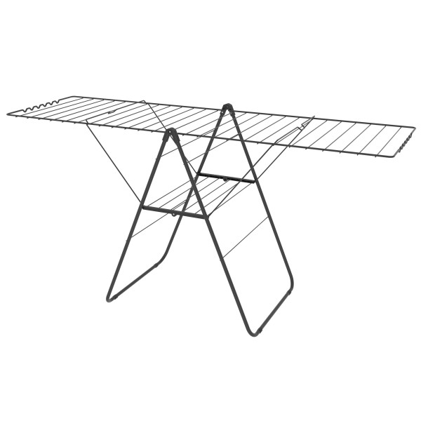 SKLADACÍ SUŠIAK NA BIELIZEŇ 25M 177X60X90CM ČIERNY
