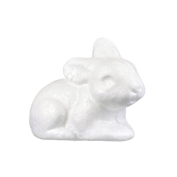 Polystyrénový dekoračný zajačik 10cm