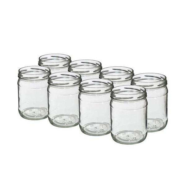 SADA SKLENIC TWIST NA ZAVAŘ.500ML,8KS, BEZ VÍČKA82