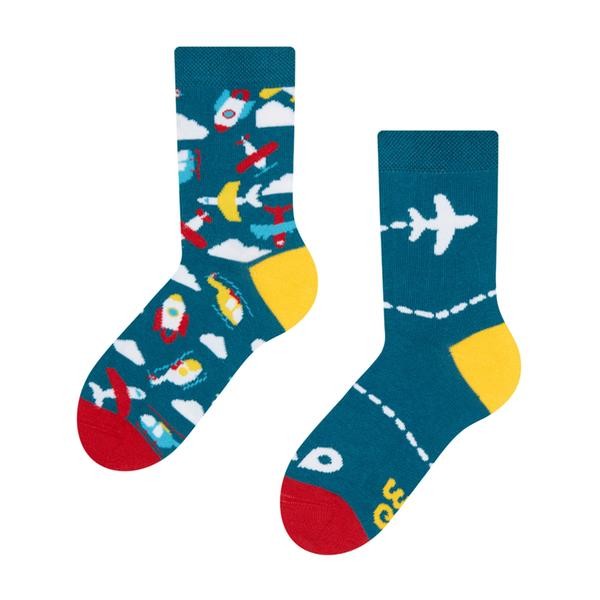 Detské veselé ponožky Dedoles lietadlá 27-30