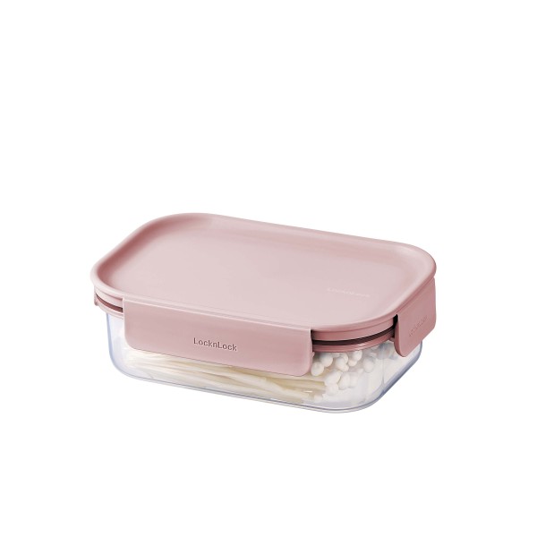 Dóza na potraviny LOCK 910ml Classic plus pink