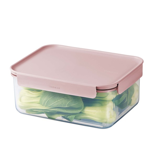 Dóza na potraviny LOCK 2000ml Classic plus pink
