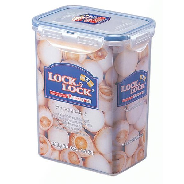 Dóza na potraviny Lock obdĺžnik, 1800 ml