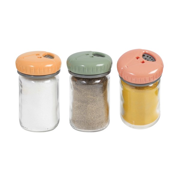 SLAMKA/PEPPERPOT 105 ML, SKLO/PLAST, FARBA VIEČOK